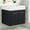 Black C, variant on GlasFlength Modern Floating Bathroom Vanity with Sink Combo ,Wall-Mounted Cabinet with Soft-Close Doors and Featuring Adjustable Shelves ,Ideal for Small Spaces and Stylish Decor( 30" )