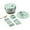 Silver, variant on Two Tiers Vegetable Dehydrator With Rustproof Stainless Steels Construction Salad Dryer Double Basket Kitchenwares