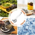 thumbnail image 5 of 2 Pcs Tea Bag Squeezer Tongs Stainless Steel Tea Bag Holder Tea Bag Strainer Clip Spoon for Gripping Tea Bags Ice Sugar Cubes Easy & Effective Tea Tool Extraction, 5 of 7