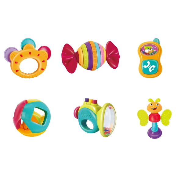 Rocking Rattles (6 models assorted/6 pcs in box)
