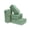 Sea Green, variant on Cherry Red 4-Piece Travel Packing Cubes Set for Luggage and Carry-on Bags