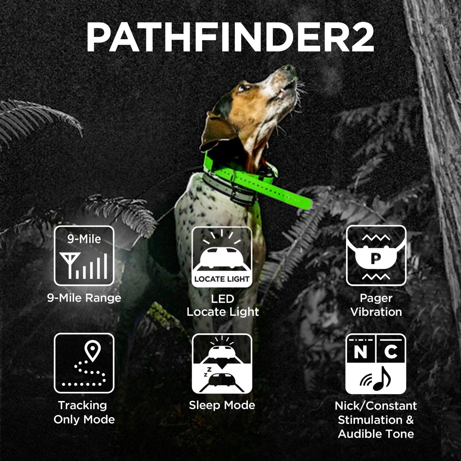 Dogtra Pathfinder 2 Additional Receiver GPS E Collar - Waterproof, Free App, No Monthly Fees