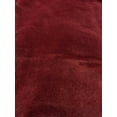 thumbnail image 3 of Home Must Haves Burgundy Super Soft Warm Plush Microfiber Unisex Adults & Teens Throw Bed Blanket, 3 of 6