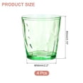 thumbnail image 2 of Unique Bargains Verres à Boire en Acrylique 7 Oz, Lot de 4 Gobelets Réutilisables en Plastique pour la Maison et l'Extérieur, Vert, 2 of 7