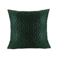 thumbnail image 2 of Yisang Hexagonal Pattern Embossed Pillow Cover Bed Pillow Bedside Living Room Sofa Cushion Back, 2 of 3