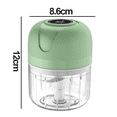thumbnail image 2 of Mini picadora eléctrica de alimentos, Mini picadora eléctrica de ajo con carga USB, procesador de alimentos pequeño, utilizado para cebolla, ajo y pimienta, 2 of 5