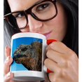 thumbnail image 2 of 3drose, Marine Iguana, Galapagos Islands, Ecuador, 11oz Two-tone Red Mug, 2 of 6