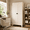 White 71", variant on Homy Casa 70.8" Tall Kitchen Pantry Storage Cabinet with 2 Doors, Adjustable Shelves, White