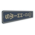 thumbnail image 3 of Swimming Vertical Novelty Decor, Metal Wall Sign - 4x18 Inches, 3 of 4