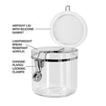 thumbnail image 3 of Oggi 28-Ounce Clear Acrylic Canister with Locking Clamp, 3 of 5