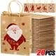 thumbnail image 2 of Bolsas de regalo de papel Kraft de Navidad, caja de dulces de Papá Noel, caja de dulces, bolsa de embalaje, suministros de decoración del hogar para fiesta de Navidad, venta al por mayor, 2024, 2 of 4
