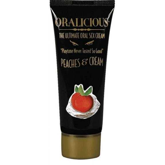 Hott Products Oralicious-Peaches & Cream 2 oz.