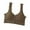 Brown, variant on Bras for Women Push up Back Smoothing Seamless Wireless Supportive Bras Stretch Bralettes Wide Straps Breathable Every day Underwear
