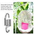 thumbnail image 3 of Miangastore 1Pcs Ressorts de Sac de Sable Robustes pour Chaise Hamac Argent 4.4x1.5x1.5in, 3 of 8