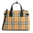 thumbnail image 1 of Pre-Owned Burberry Vintage Check Banner Medium Tote, 1 of 11