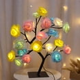 thumbnail image 2 of LED Rose Tree Lamp,LED Artificial Bonsai Tree Night Light Centerpiece Great Decor for Home Bedroom Valentine's Day Wedding Party, 2 of 5