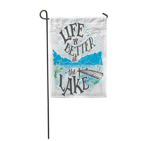 Lake House, set di 2 federe per cuscini da 55,9 x 55,9 cm