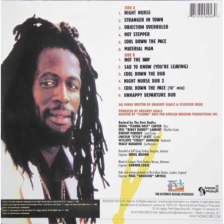 Gregory Isaacs - Night Nurse - Music & Performance - Vinyl
