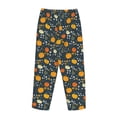 thumbnail image 3 of Lsque Pumpkin Print Women's Pajama Pants, Lounge Pant - Comfortable Home Wear,Elastic Waistband, Stylish Design-Medium, 3 of 9