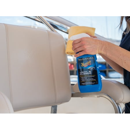 Meguiar's M57 Marine/RV Vinyl and Rubber Cleaner - Protectant, M5716, 16 Oz