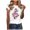 Pink, variant on Womens Short Sleeve Tops Womens Summer Funny Feather Print Pattern Round Neck Short Sleeve T-Shirt Top Summer T Shirts for women Short Sleeve Tops Cotton T Shirts Women