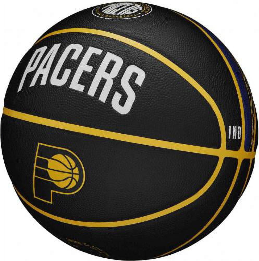 Mini ballon basket-ball Collector NBA SPALDING - équipe Indiana Pacers