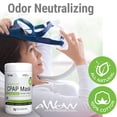 thumbnail image 3 of AWOW Professional CPAP Cleaner Wipes for Mask & Equipment, Unscented, 75 Count (3 Pack) with Travel Wipes, 3 of 7