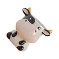 thumbnail image 2 of Wweixi Durable Animal Planter - Lightweight And Portable Succulent Pot Small Ceramic Plant Pot Stylish cow 1Set, 2 of 6