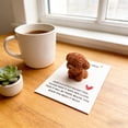 thumbnail image 6 of Brown Dog Theme Resin Miniature Ornaments, Cartoon Animal Pet Puppy Figurines for DIY Dollhouse Fairy Home, Desk Office Decor(B), 6 of 6