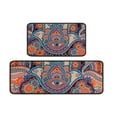 thumbnail image 1 of Kitchen Rug 2 Piece Non Boho Mat Runner with Floor Carpet for Living Room, 1 of 5