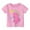 0-Pink2500, variant on Tiijoy Girls Cartoon Dinosaur Graphic T-Shirt Casual Short Sleeve Tshirt Tee, Sizes 1-13