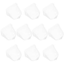 HEMOTON Clear Plastic Plants Humidity Dome for Succulents Transparent Cloche with Spacesaving Design 10pcs