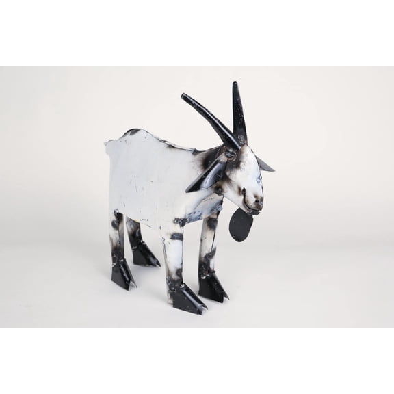 Goat-Recycled Metal Art-Sculpture-Garden