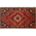 thumbnail image 1 of Ahgly Company Machine Washable Indoor Rectangle Traditional Sienna Brown Area Rugs, 3' x 5', 1 of 7