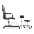 thumbnail image 4 of Silla para Pedicure, Incluye Banco y Máquina de Hidromasaje, Altura Ajustable (Negro), 4 of 5