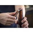 thumbnail image 2 of Tablecraft H76724 Magnetic Stainless Steel Bottle and Can Opener with Wood Handle, Clamshell, 2 of 4