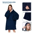 thumbnail image 3 of Sudadera Cobija Hoodie Mujer Hombre Con Capucha Suave, 3 of 7