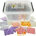 thumbnail image 1 of 100Pcs Envelope Challenge Box 5 Styles Reusable Money Saving Challenge Kit Envelope Challenge Kit Savings Challenges Budget Box for Budgeting Planner Saving Dazzling Colors, 1 of 7