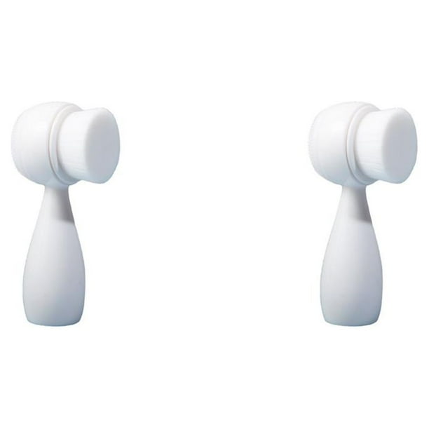 Cepillos de Limpieza Facial Soidarity Cuidado de la Piel Tipo 2 Blanco 2Conjunto