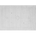 thumbnail image 1 of Ahgly Company Indoor Rectangle Solid Gray Modern Area Rugs, 2' x 5', 1 of 1
