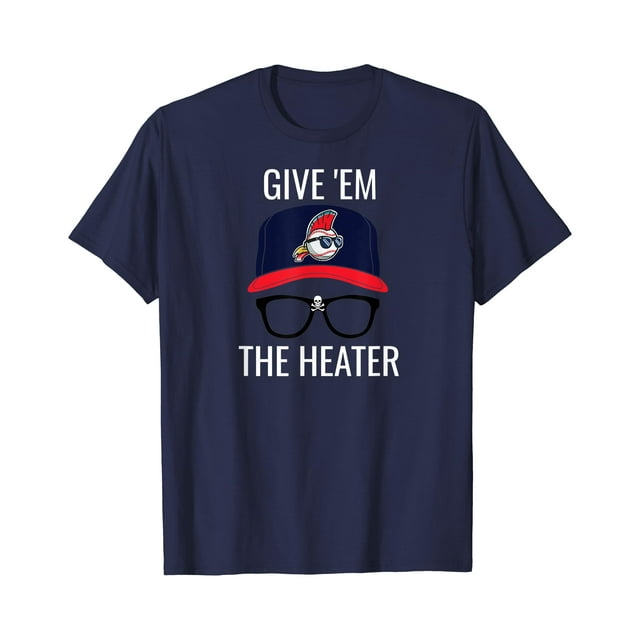 Donnez-Moi le Chauffage - T-Shirt de Baseball Cleveland Drôle - comme sur l'Image - m