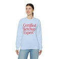 thumbnail image 7 of Ketchup Expert Sweatshirt Gifts Crew Neck Shirt Long Sleeve Unisex, 7 of 7