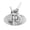 4-Blade, variant on 4-Blade / 6-Blade Blender Blade with Gasket for Oster Ice Juicer Replacement Parts, Stainless Steel Chopping Grating Blending Tool, 2.6 Inch Diameter