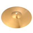 thumbnail image 2 of Crash Ride Cymbale Basse Tambour Cymbale Percussion Remplacement Finition Traditionnelle Laiton pour Tambour 10 Pouces, 2 of 9