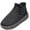 Black, variant on Women's Fashionable Casual Versatile Plus Size Fleece Lined Thick Warm Winter Snow Boots For All Day Comfort Style