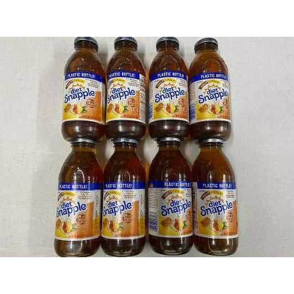 Diet Half and Half Iced Tea, 16oz Bottle (Pack of 8, Total of 128 Fl Oz)