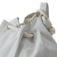 thumbnail image 6 of Better Homes & Gardens Polyester and Cotton Canvas Laundry Bag, Gray, Adult, 15 in W x 7 in D x 24.5 in H, 6 of 6