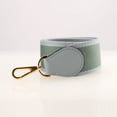 thumbnail image 5 of Correa de hombro de lona azul lin/vert de 2" de ancho y cuero Togo para bolso de marca, accesorios para bolsos de mujer, correas para bolsos, 5 of 5