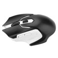 thumbnail image 1 of wirelessly Mouse, 2.4GHz Anti Interference PC Gaming Mice, Ergonomic Gamer Optical Mouse with Long Work Time 10m Connection, Black White Laptop Mouse, 1 of 8