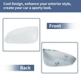 thumbnail image 3 of Reemplazo de tapa de espejo lateral izquierdo ABS blanca para Toyota RAV4 XLE 2019-2025, 3 of 7